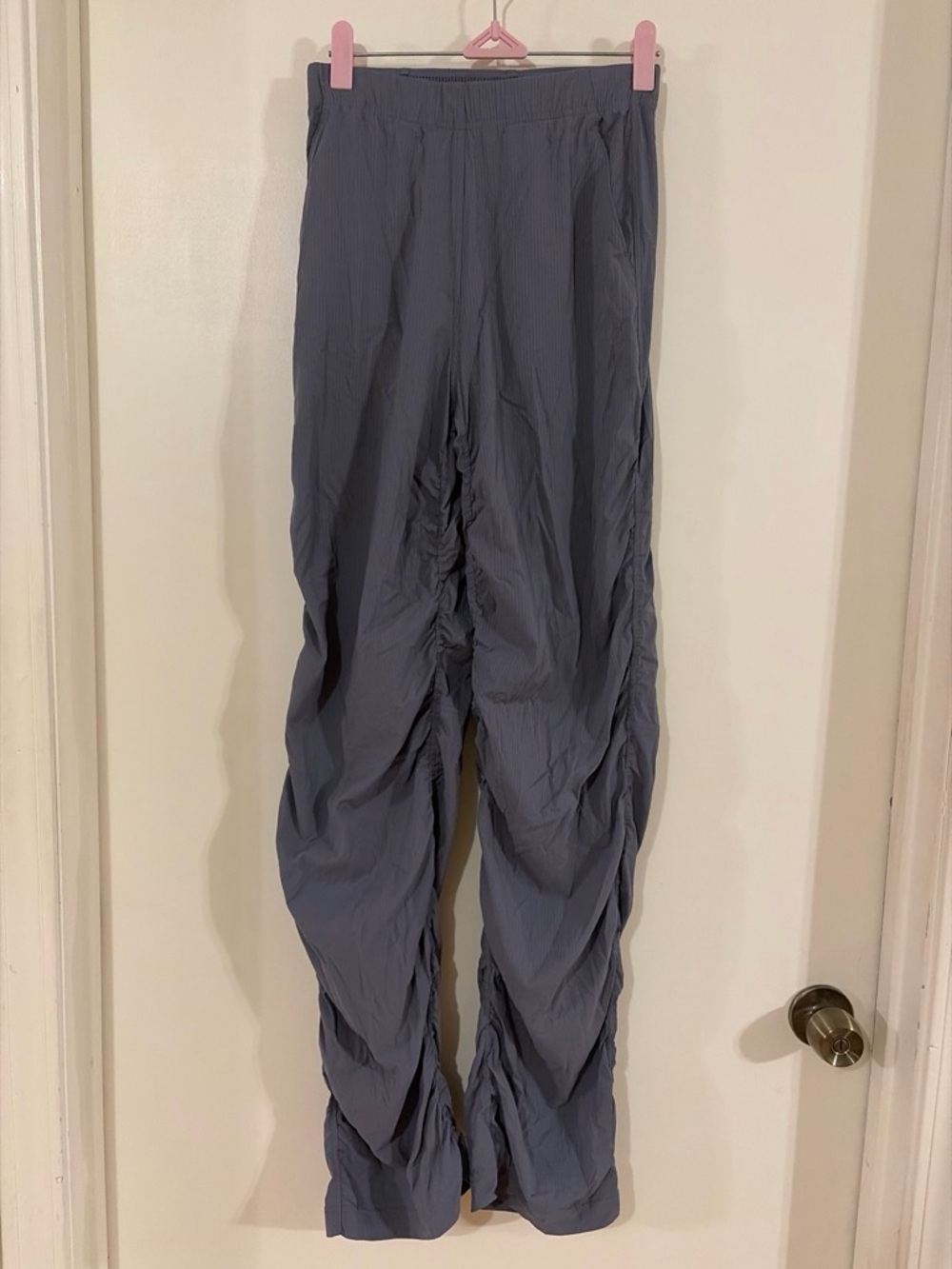 lululemon athletica Slate Gray Elastic Waist Pants